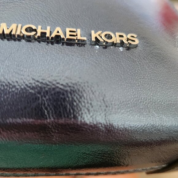 Mercer Extra-Small Patent Crossbody Bag Metallic Teal Blue - Picture 14 of 16